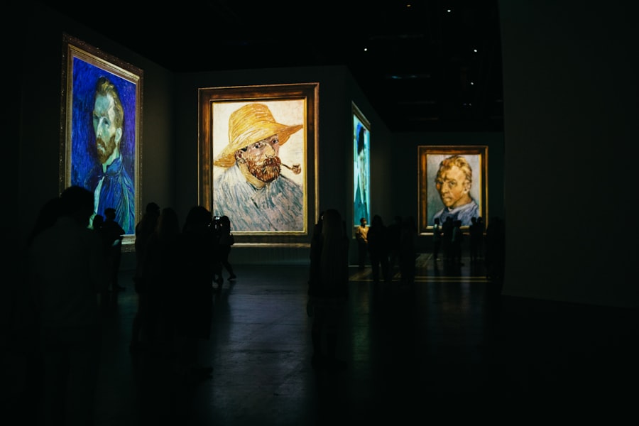 art viewing