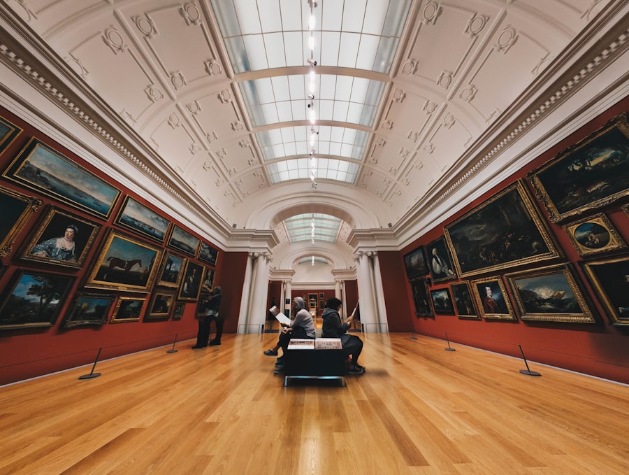 Photo art viewing