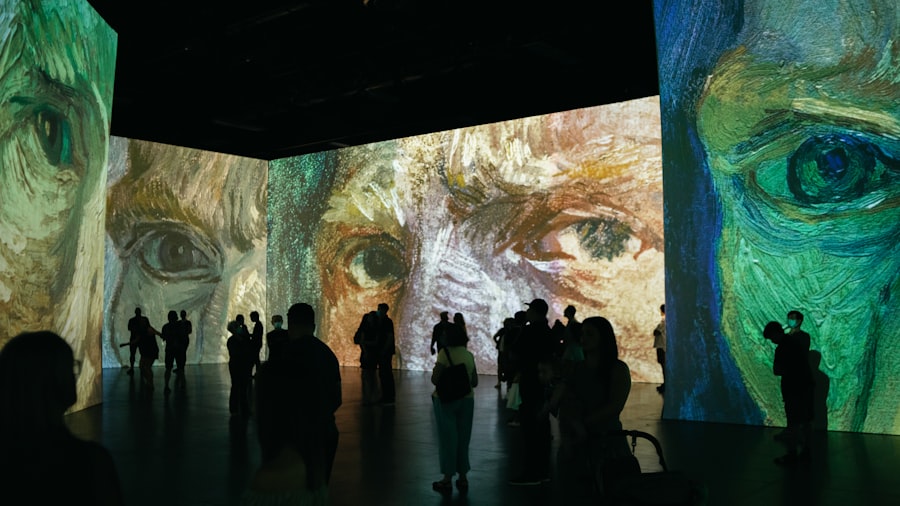 art viewing
