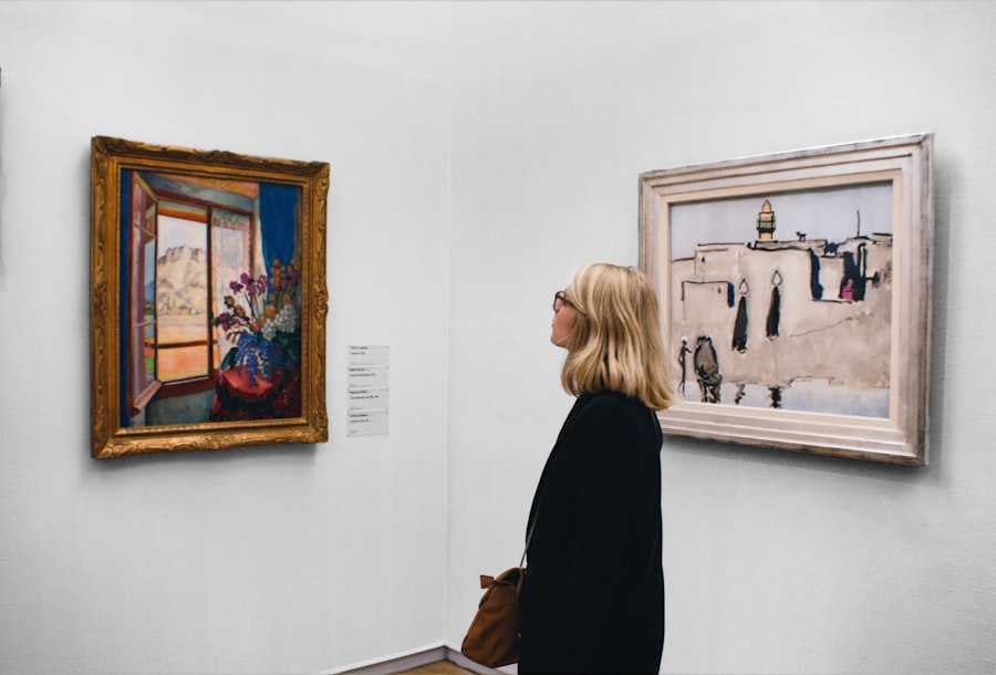 Photo art viewing