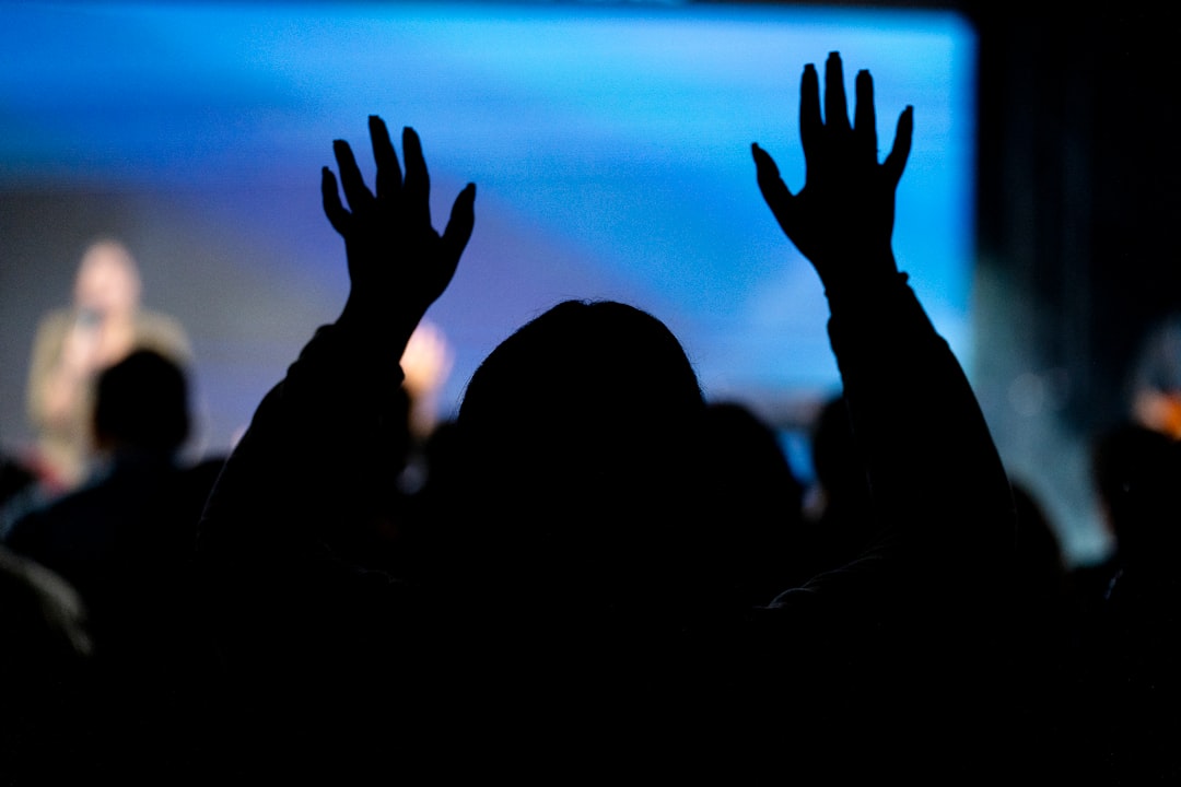 Photo event in a church